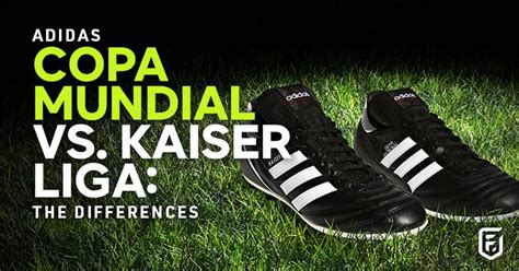 adidas Copa Mundial vs. Kaiser 5 Liga: the .